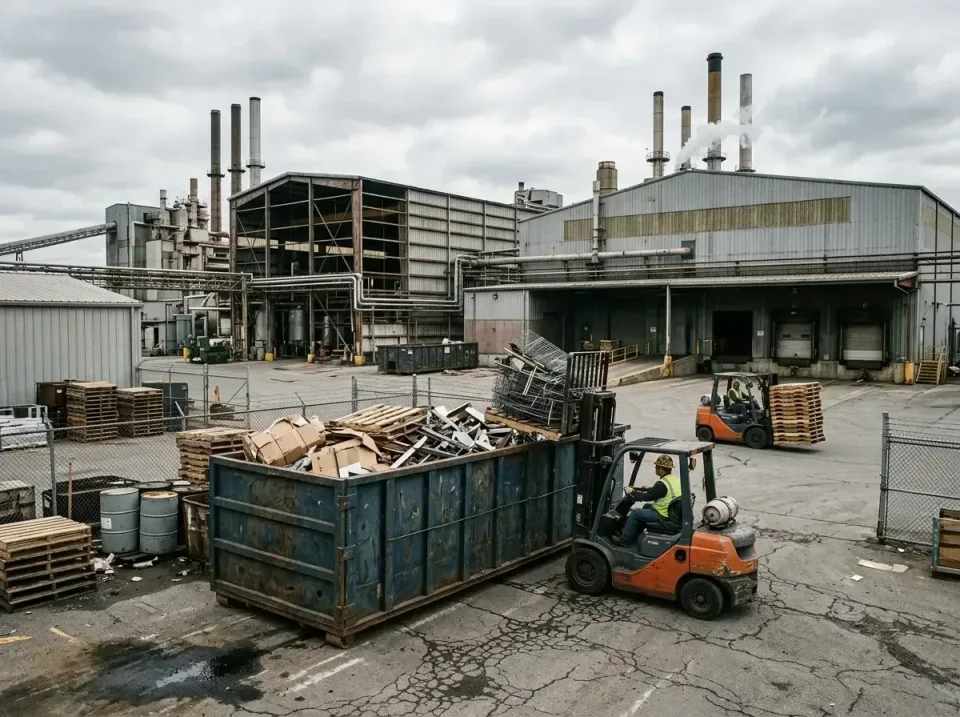industrial-factory-scrap-conta-003 — frequently asked questions, Cheap Roll-off Dumpster Rentals in Caseyville, IL